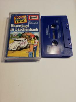 TKKG Folge 18 Hexenjagd in Lerchenbach Hellmattblau 490736-209 Europa